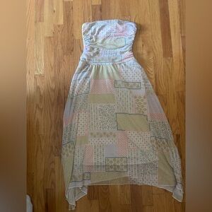 Patchwork Maxi Dress